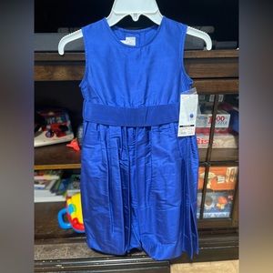 Girls royal blue dress